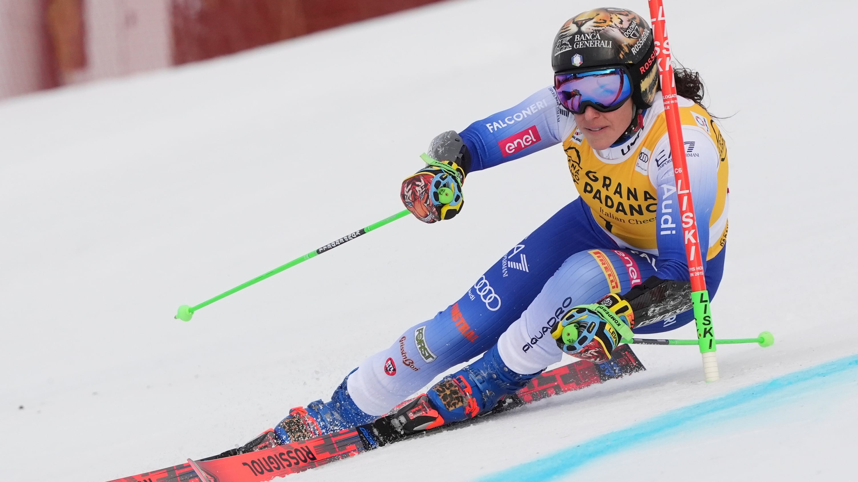 SuperG a La Thuile, Sofia Goggia è seconda: Brignone finisce terza