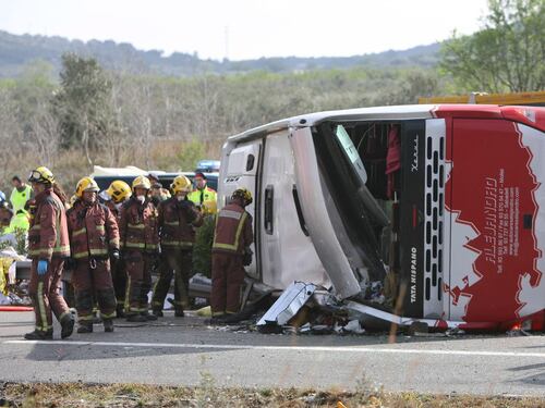 Catalogna, si schianta pullman: 13 studentesse morte