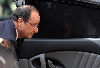Hollande con il Papa 4