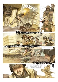 Le immagini inedite del fumetto di Biloslavo  3