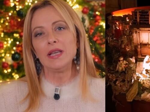 Gli auguri di Giorgia Meloni e la "rivoluzione del presepe"