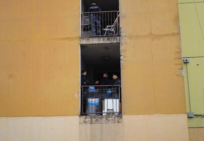 L'operazione della polizia in via Bolla  a Milano 3