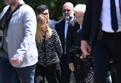L'arrivo di Meloni e Mattarella a Modena 10