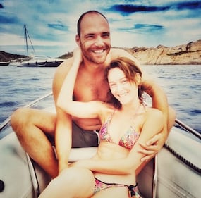 Cristiana Capotondi e Andrea Pezzi, amore in barca a vela 5