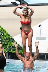 Valeria Marini, momenti hot al Grande Fratello Vip 25