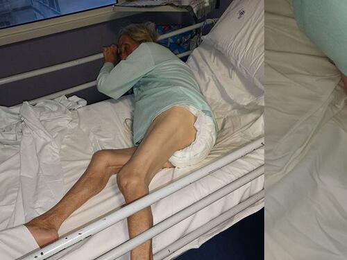 Caserta, 85enne legata al letto dell'ospedale e impregnata di urine