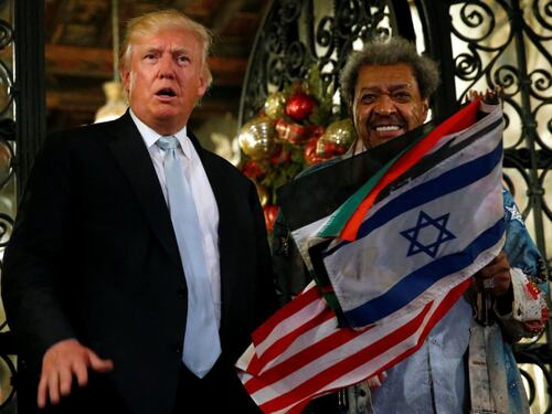Trump schiera Don King per difendere Israele contro Obama