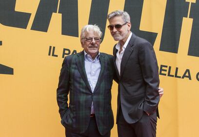 George Clooney a Roma per la premiere italiana di "Catch-22" 7