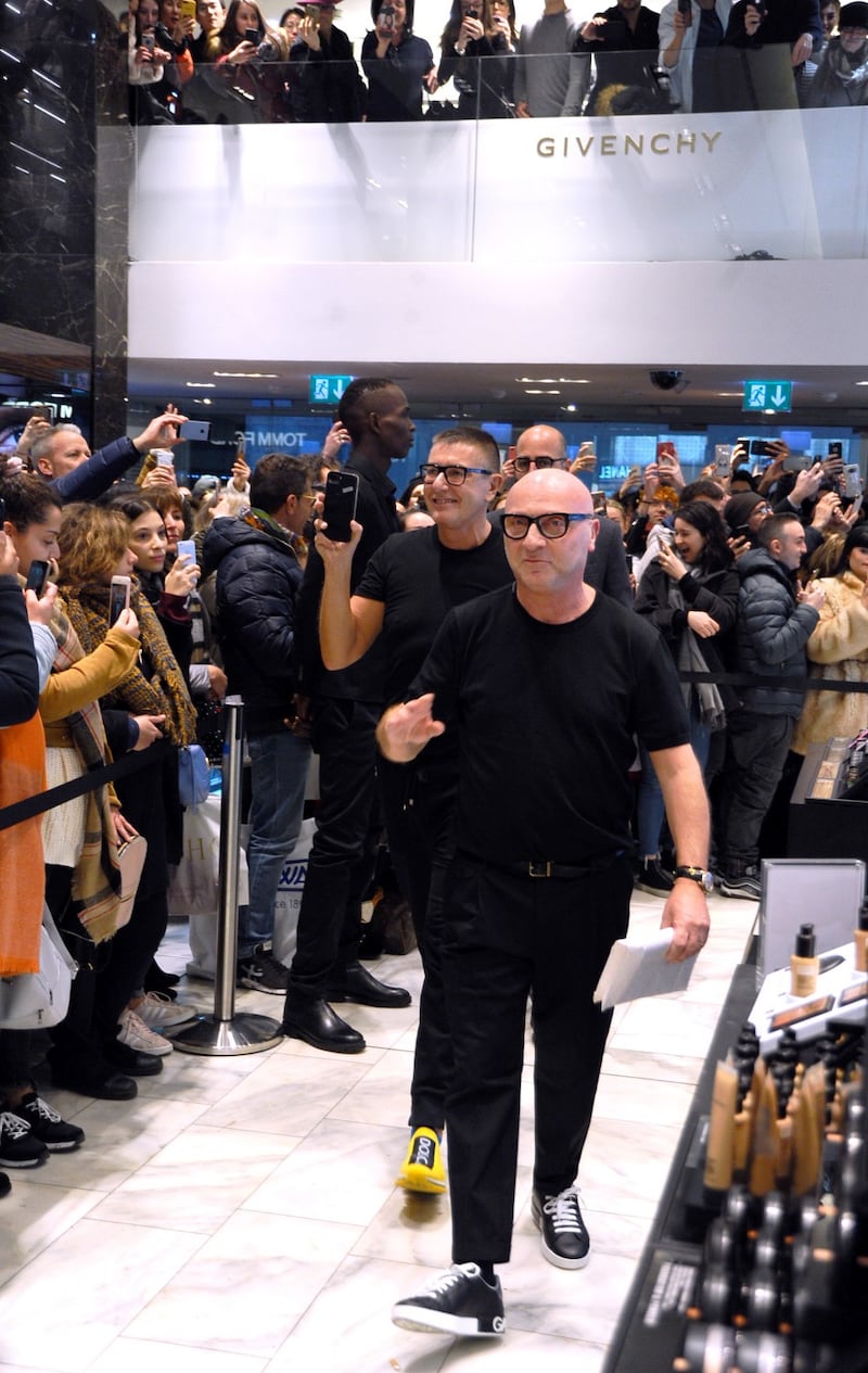 Dolce & Gabbana, sfilata alla Rinascente 6