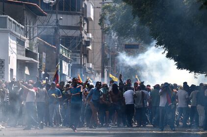 Scontri  al confine fra Venezuela e Colombia 8