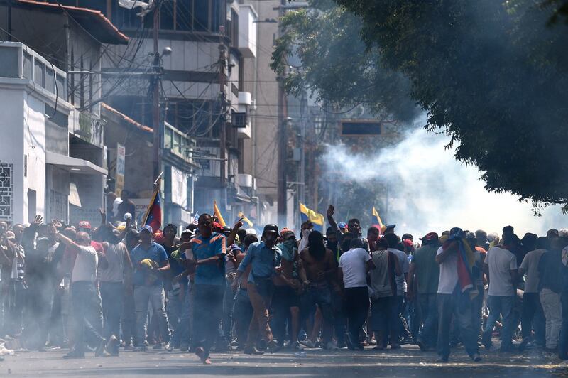 Scontri  al confine fra Venezuela e Colombia 8