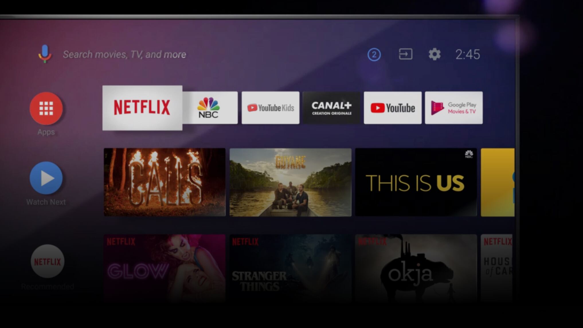 Android TV, funzionalità e caratteristiche