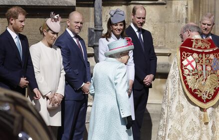 Kate Middleton alla messa di Pasqua: foto 12