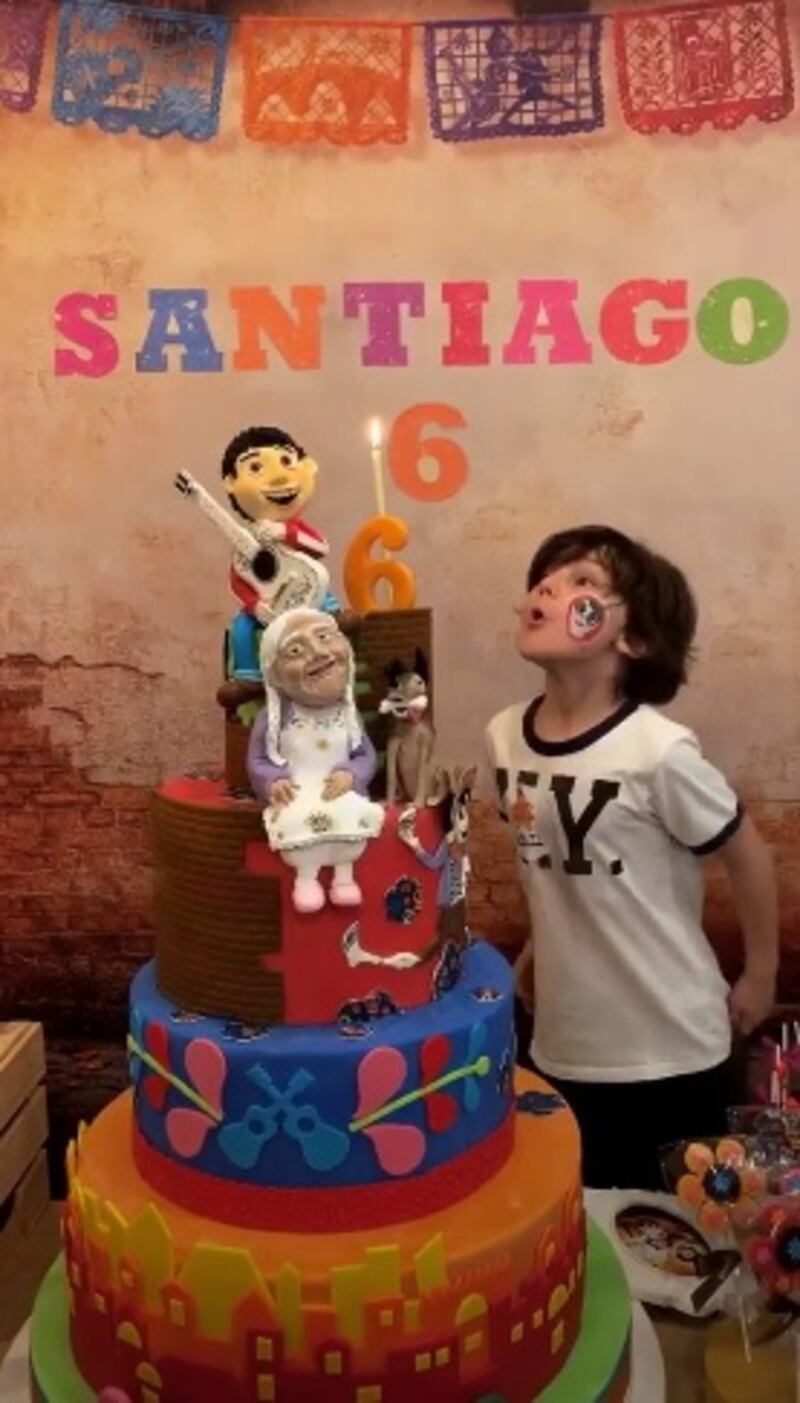 Santiago De Martino, il figlio di Stefano e Belen festeggia il compleanno 3