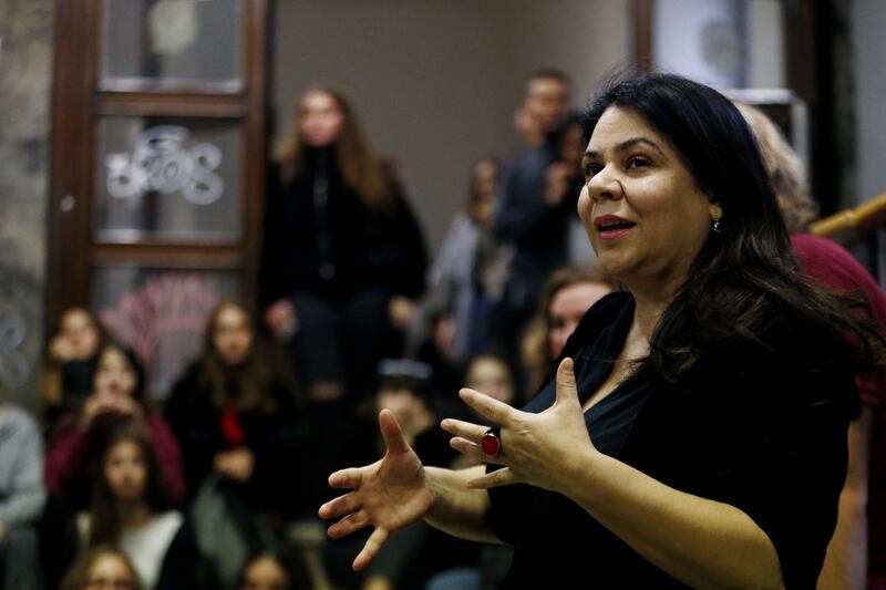Michela Murgia al liceo Virgilio occupato 6