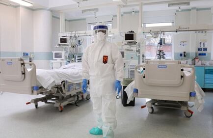 Foggia, le immagini del reparto Covid dell'ospedale Riuniti 4