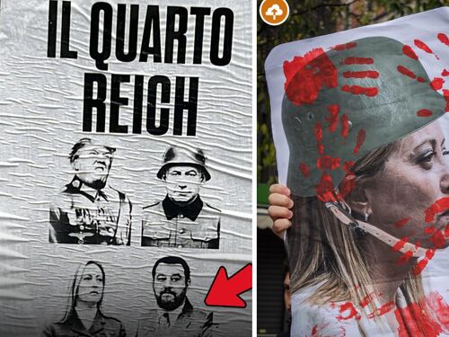 No Meloni Day, scontri a Bologna e Torino. A Genova cartello contro il governo: "Quarto Reich"