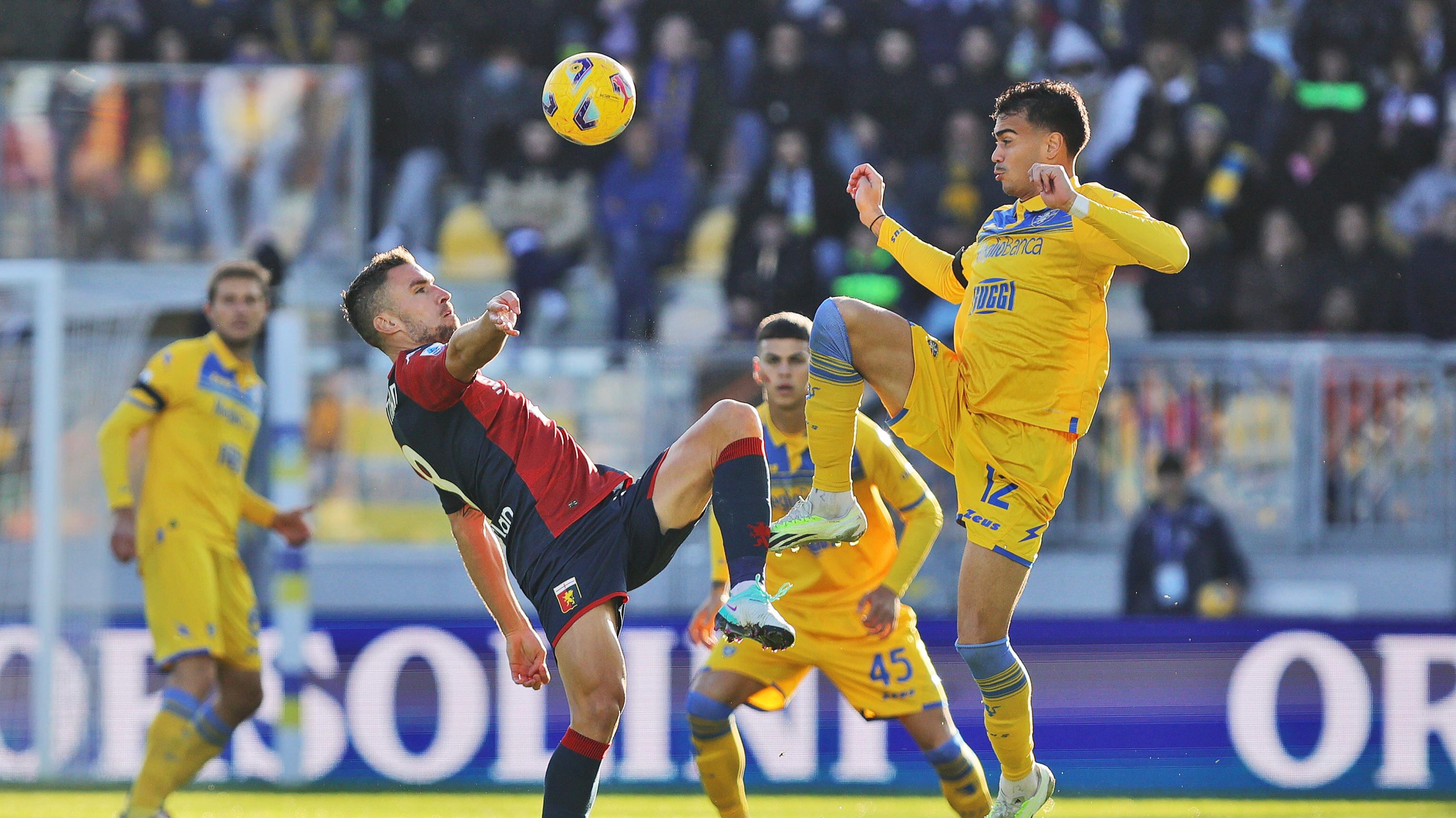 Frosinone-Genoa, vittoria preziosa per gli uomini di Di Francesco
