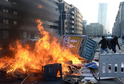 Blockupy, scontri a Francoforte 2