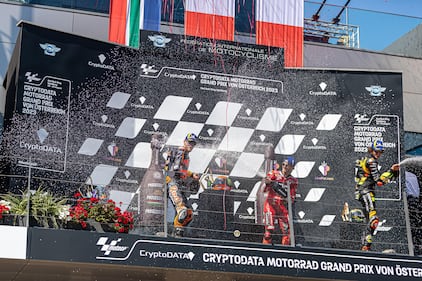 MotoGP, Bagnaia trionfa a Spielberg: le immagini più belle del GP d'Austria 5