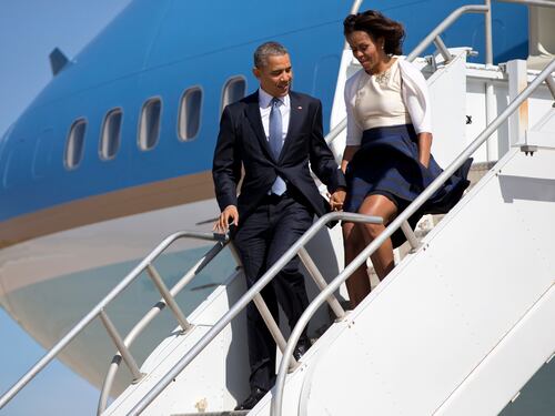 La gonna sbarazzina di Michelle Obama