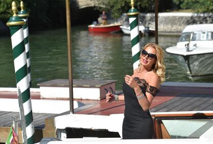 Valeria Marini, nude look alla Mostra del Cinema di Venezia 27