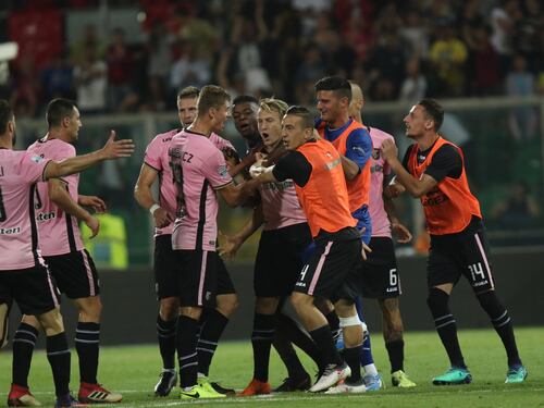 Il Palermo vince in rimonta contro il Frosinone: 2-1 e Serie A ad un passo