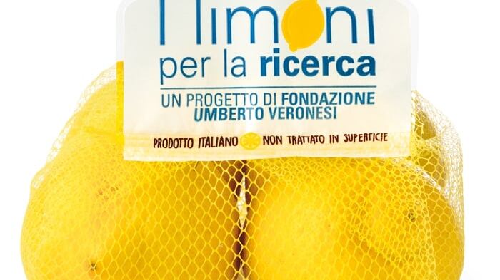 Una retina di limoni per finanziare la ricerca e la lotta contro il cancro
