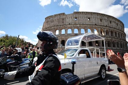 Il corteo papale verso Santa Maria Maggiore 4