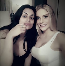 Francesca Cipriani e Cristina Del Basso, sexy insieme su Instagram 2