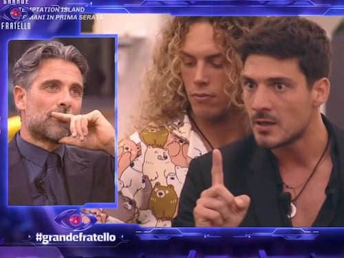 "Levati dai co***oni", "Abbi rispetto". Rissa al Grande Fratello tra Calvani e Spolverato