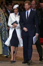 Meghan Markle, elegante per il Commonwealth 10