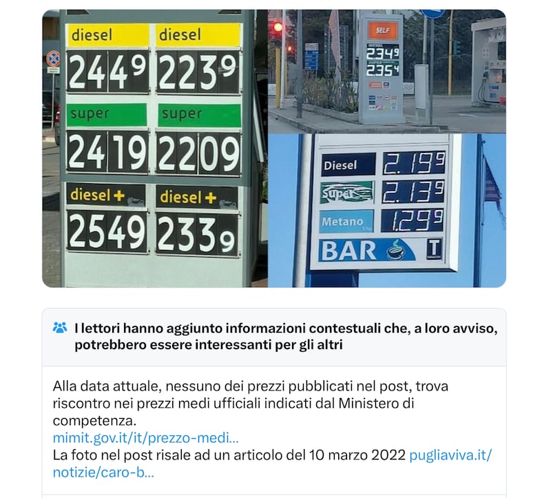 Post benzina Conte