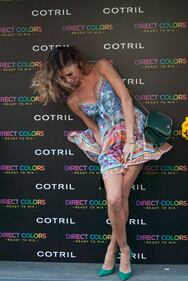 Belen Rodriguez, buongiorno in lingerie 25