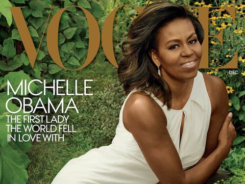 Michelle Obama, elegante e sexy per Vogue