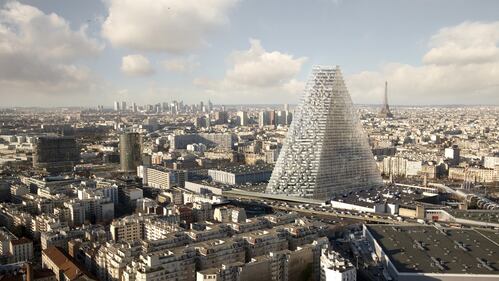 Parigi, il progetto della Torre triangolo 2