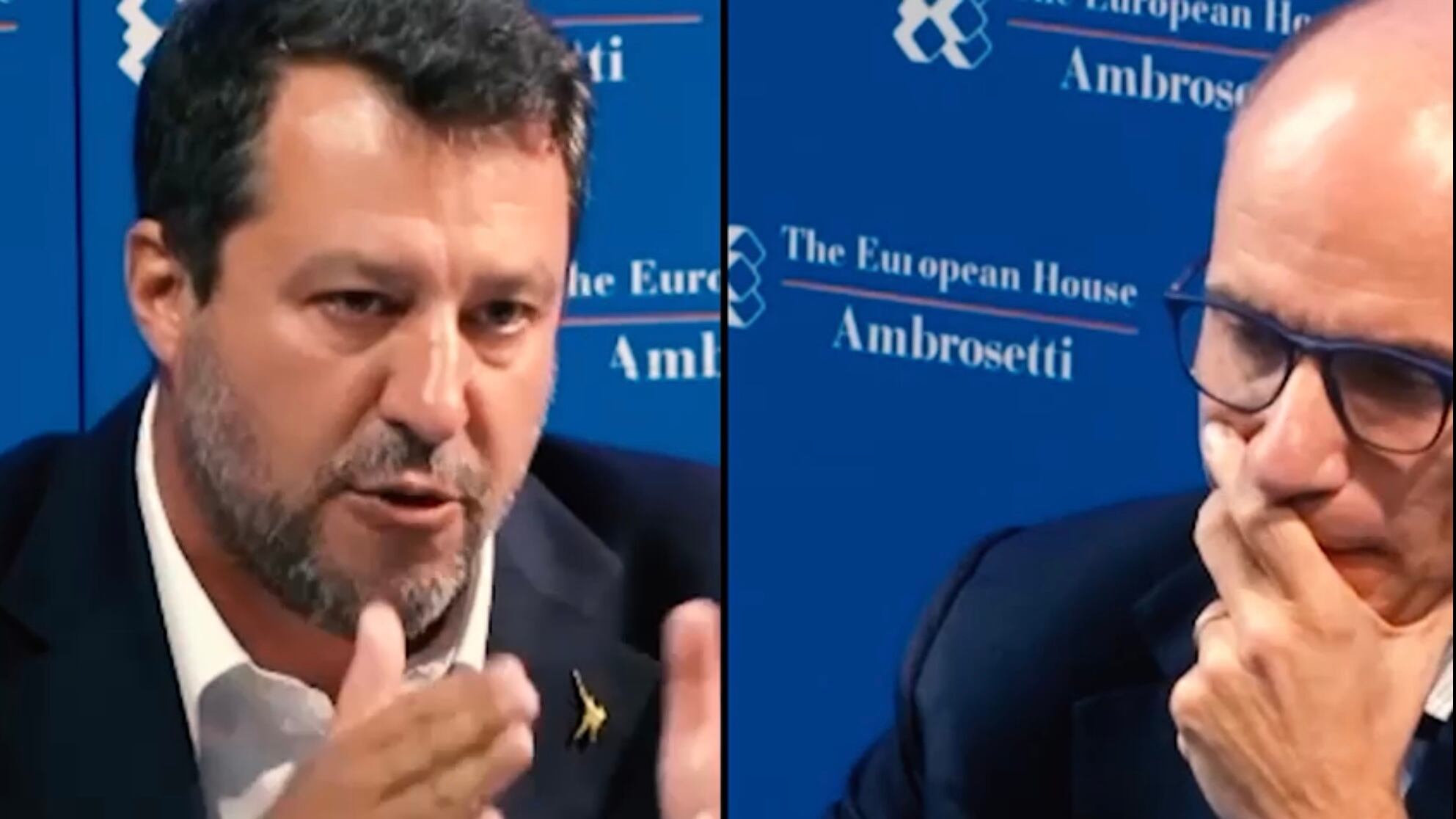 "Comprendiamo gli imbarazzi del Pd...". E Letta non si presenta in tv