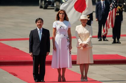 Melania Trump in Giappone, le foto 1