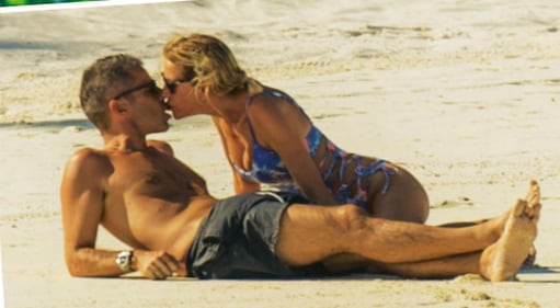 Alessia Marcuzzi, topless di Capodanno alle Maldive 4