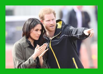 Meghan Markle con il Principe Harry agli Invictus Games 7