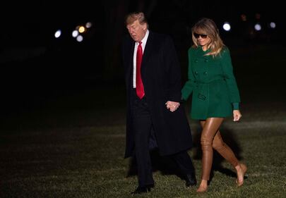 Melania e il look che inganna 2