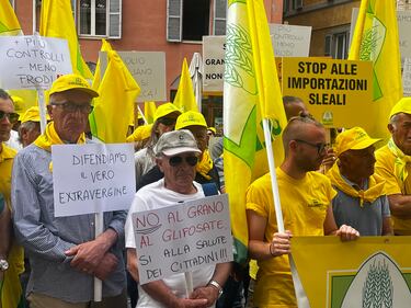 La protesta di Coldiretti contro i "trafficanti di olio e di grano": guarda le foto 3