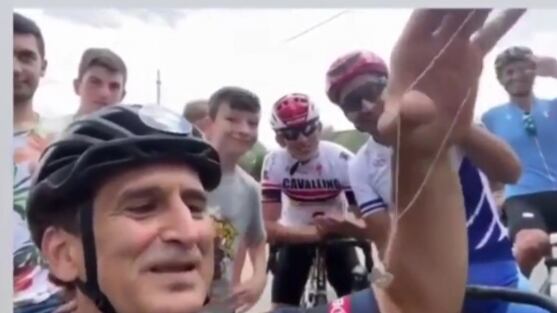 Zanardi, il messaggio prima dell'incidente: ''Partiamo che la strada è lunga..''