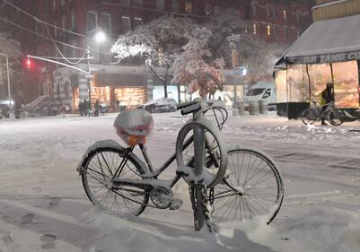 È arrivata la prima neve a New York 11