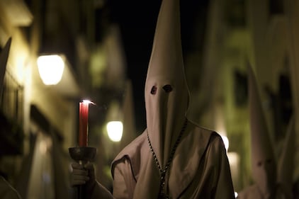 Spagna, i penitenti in processione a Zamora per la Settimana santa 10