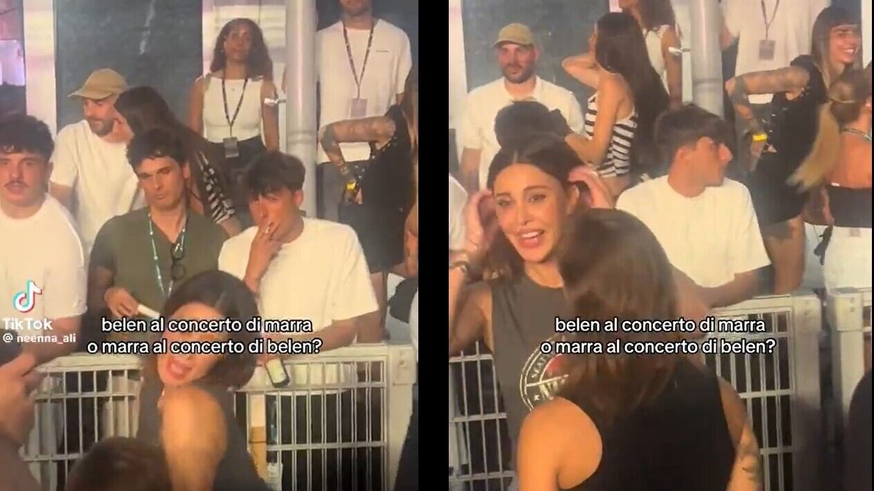 Belen scatenata al concerto di Marracash: scoppia la polemica social
