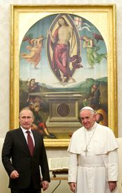 Putin in Vaticano: faccia a faccia col Papa 3