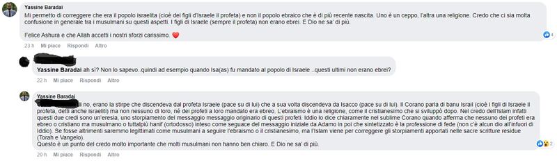 I vari post di Yassine Baradei e alcune immagini 1