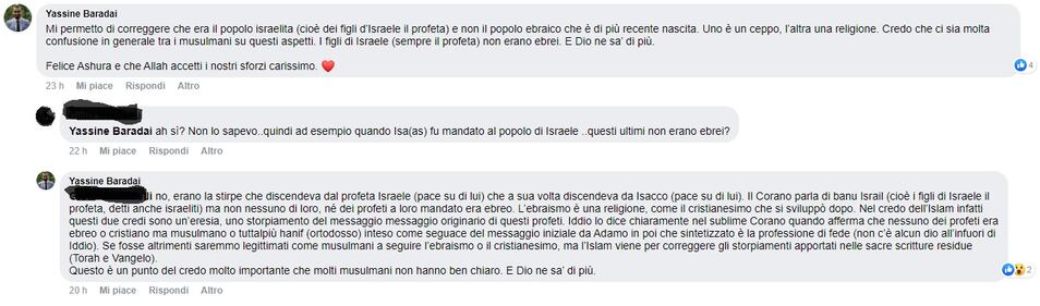 I vari post di Yassine Baradei e alcune immagini 1