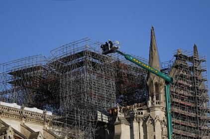 I lavori della Cattedrale di Notre Dame 6